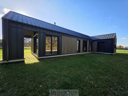 Nowoczesny dom 90 m w Golicach blisko natury