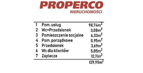 Nowy lokal 130m2 usługi handel biuro Plaza Tower