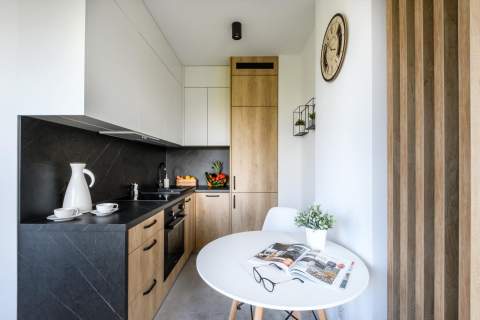 Przestronne studio 35,5 m z tarasem Służewiec, Warszawa