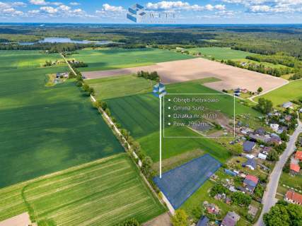 Malownicza działka budowlana 10 km od Iławy