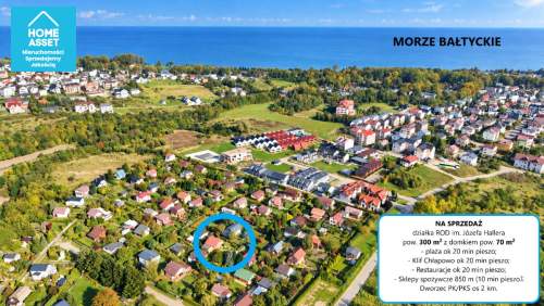 Domek na ROD we Władysławowie blisko plaży