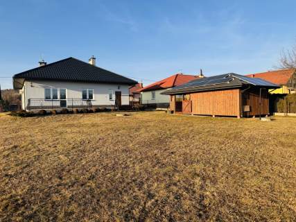 Parterowy dom z fotowoltaiką
