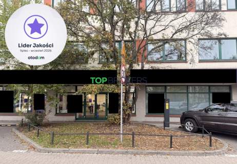 Przestronny lokal przy ruchliwej ulicy