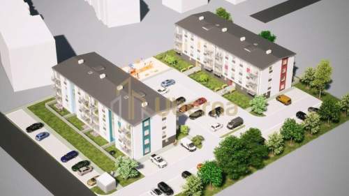 2 działki z PNB dwóch 4-kond. wielorodz. budynków