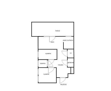 Apartament 75m2 z ogródkiem 150m2, Baranówek