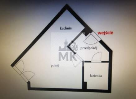Duża kawalerka, do wejścia, 2010 r.