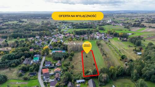 działkę budowlaną w Bratucicach