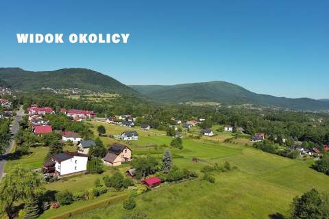 Widokowa działka budowlana Twardorzeczka/Żywiec