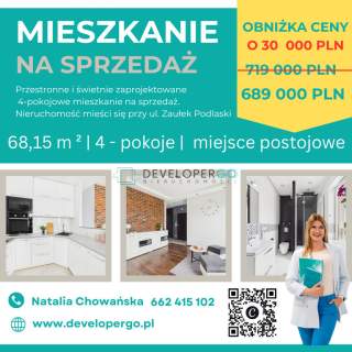4 pokoje 68 m winda miejsce postojowe