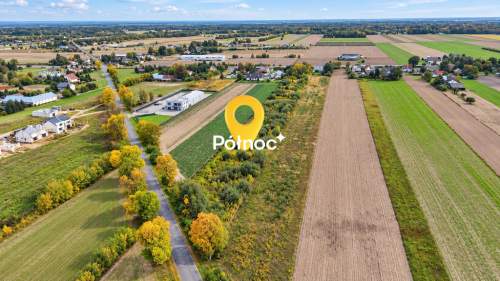 Działka 1,49 ha Sławacinek Nowy, dojazd z dwóch stron