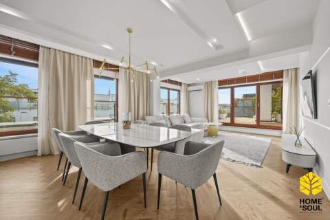Unikatowy penthouse z prywatnym tarasem