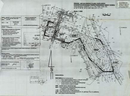 Mierzyn,budowlana 1170m2,plan,pełne uzbrojenie,dr.