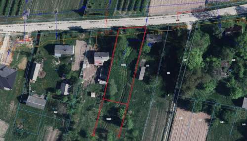 Gm. Wąwolnica - 100ar z projektem domu.