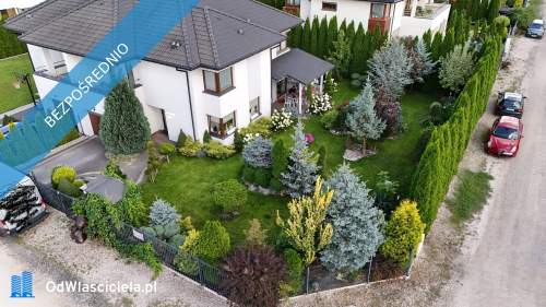 Dom 180 m2 mazowieckie Kiełpin z pięknym ogrodem