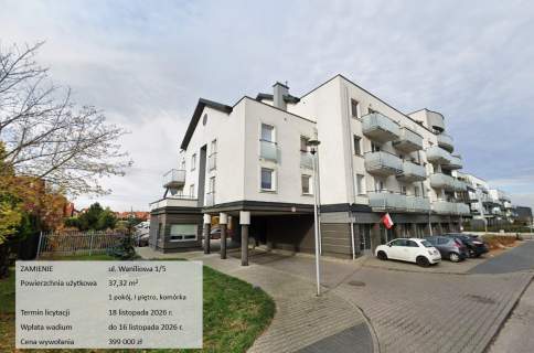 Licytacja, kawalerka, 15 km od centrum Warszawy