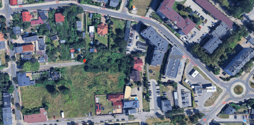 Działka w ścisłym centrum Media Bez prowizji Warunki z