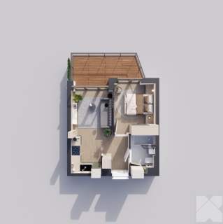 Sunrise Park Mieszkanie nr 2.8 2 pokoje 32,52 m2 balkon