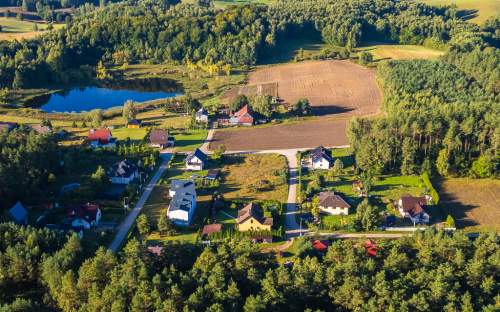 Działka budowlana w otoczeniu lasów na Kaszubach