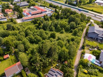 Działka inwestycyjna, S7, MPZP, media 3484 m2