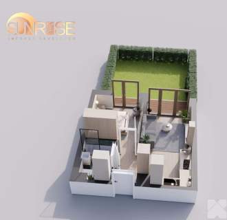 Sunrise Park Mieszkanie 0.1 2 pokoje 32,52 m ogród