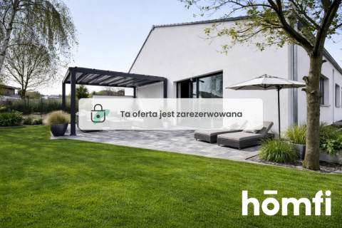 Parterowy dom w zabudowie bliźniaczej