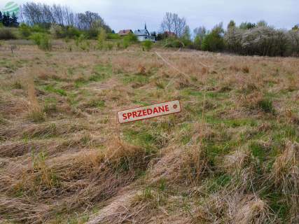 Działka budowlana 1054m Rusinowo media I kompleks