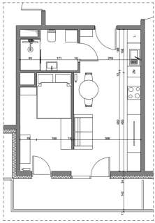34 m Balkon 8,5 m 6. piętro Piaski Nowe