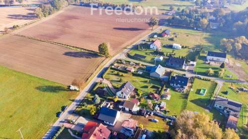 Sierakowice koło Gliwic duża, ogrodzona, zielona działka