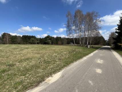 Działka 2902 m2 z widokiem na Wisłę w Oblasach.