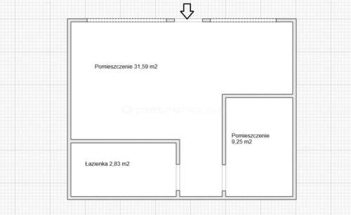 Lokal na wynajem 47m z witryną - centrum