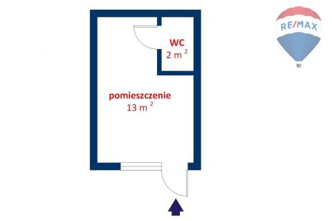Lokal z witryną w centrum Grodziska Maz.