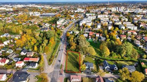 Suwałki, centrum, ul. Sikorskiego Działka 3000 m Dom usługi
