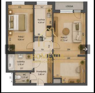 Na sprzedaż mieszkanie M3 41,68 m2 - Bytom, Karb