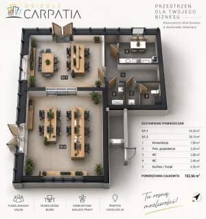 CARPATIA - Lokal 103 m - parter szklana witryna