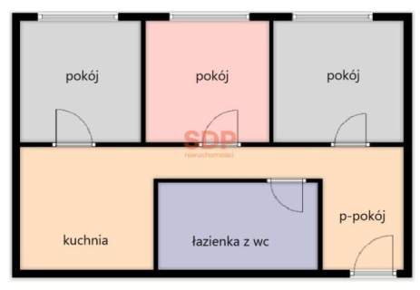 3 pokoje blisko centrum
