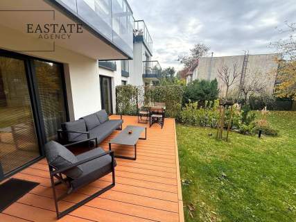 Apartament z ogrodem, 3 pokoje, sauna, siłownia, blisko morza