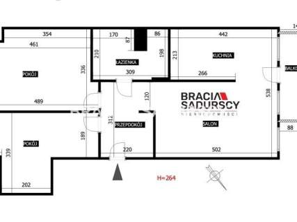 3 pok 65m2 nowe budownictwo winda Centrum