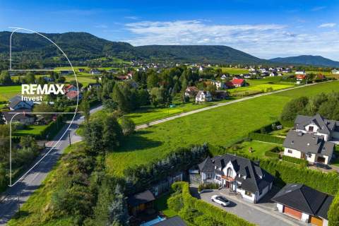 Działka 2676 m z mediami Roczyny