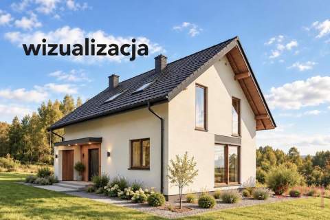 Dom wolnostojący 154,78 m Działka 850 m Gruszka gm. Zag