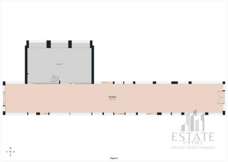 Lokal handlowo usługowy galeria Meteor, 71 m2