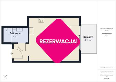 Nowoczesne 1-pokojowe mieszkanie, Gd-Jasień