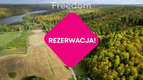 Działka przy lesie   sasiedztwo dwóch jezior 