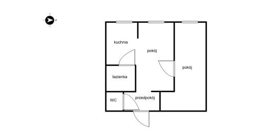 Mieszkanie 2-pok., 26m2, ul. Piekoszowska, Czarnów