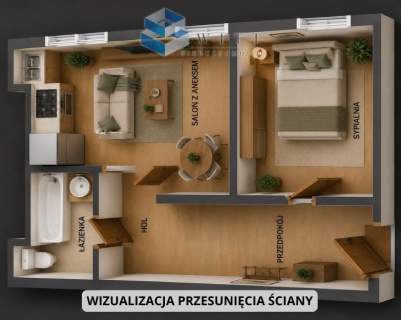 Parter w centrum Ostródy 33 m Kamienica