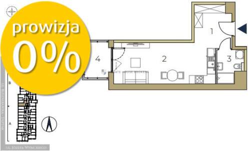 Kawalerka z balkonem Inwestycja 2028