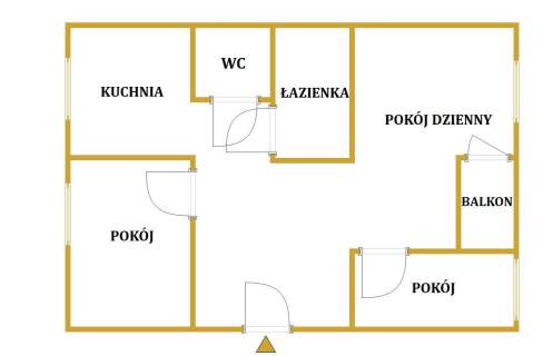 3 pokojowe mieszkanie o pow.67,3 m2 Czuby Błonie