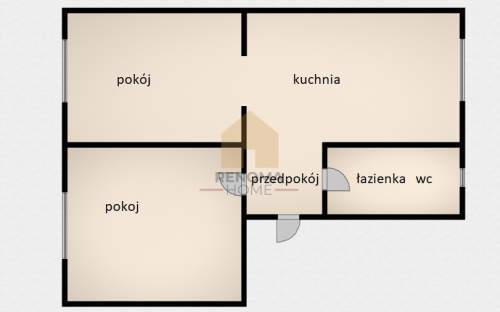 2 pokoje/super miejsce / ogródek/