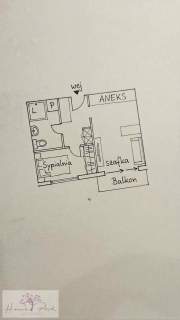 2-pokojowe mieszkanie na parterze z balkonem