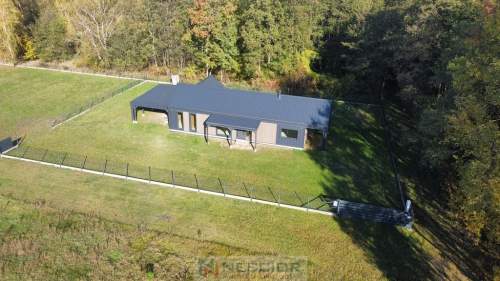 Nowoczesny dom 90 m w Golicach blisko natury