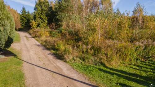Barczewo-Ruszajny, działka budowlana pod lasem, MPZP